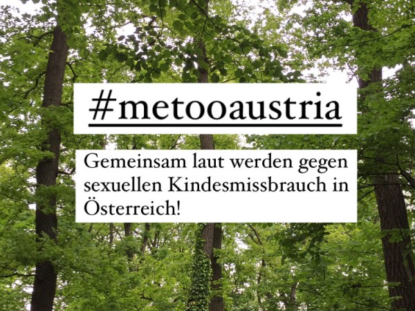 #metooaustria – Überlebende von sexueller Gewalt in der Kindheit
